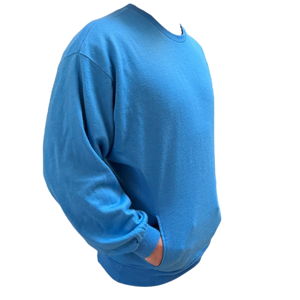 80s Vintage Maden In Germany Rare Adidas Men's Crewneck Sweater. Boxy And Baggy - Picture 8 of 8